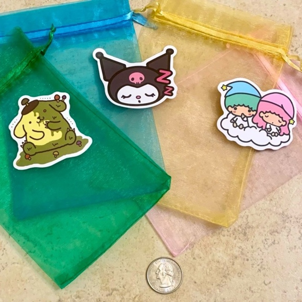 Kawaii 3 Vinyl Stickers